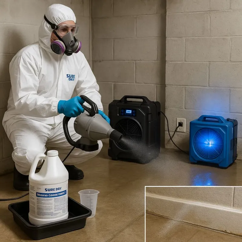 Sanitization and Odor Removal process in Eastpointe, MI