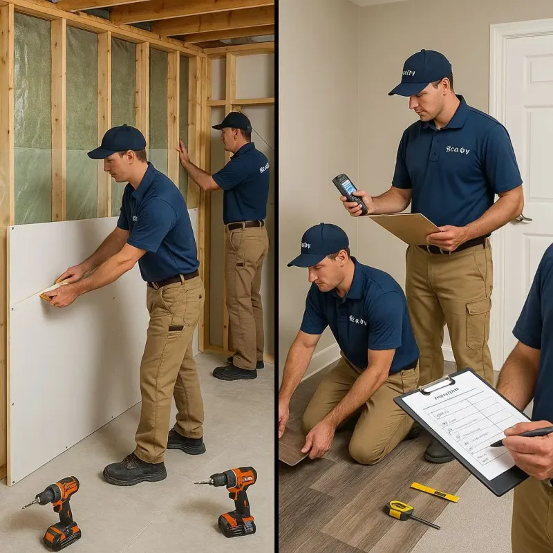 Repairs and Reconstruction process in Eastpointe, MI
